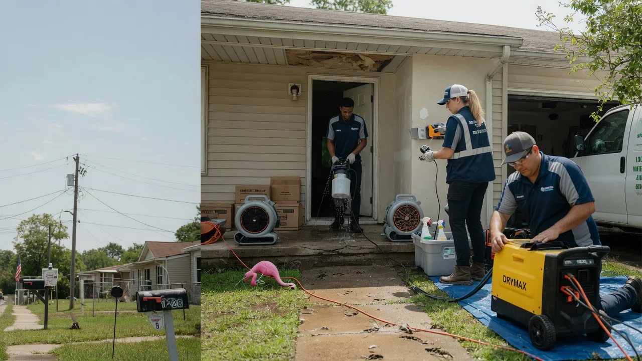 Storm Damage Water Removal in Veedersburg, IN near me